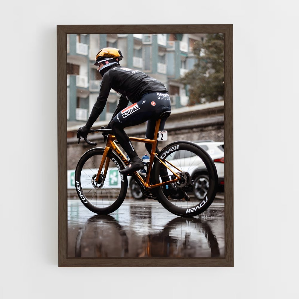 Poster Plein Gaz – affiche Cyclisme (vue 5)